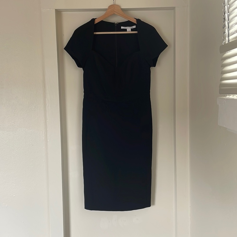 DianeVonFurstenberg Black Dress, Size 6